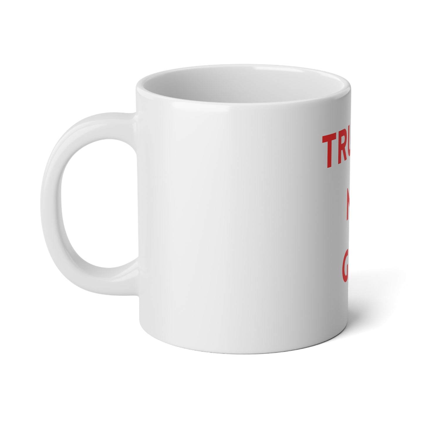 My Guy Red Letters Jumbo Mug, 20oz