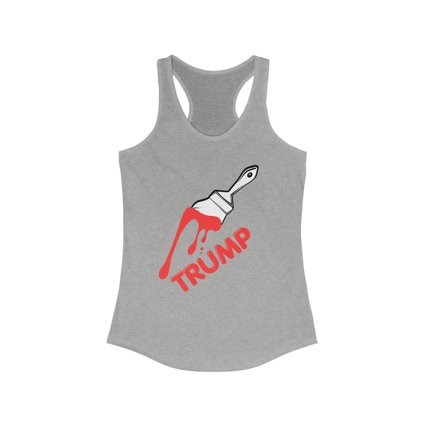 Painted Trump Women's Ideal Racerback Tank
