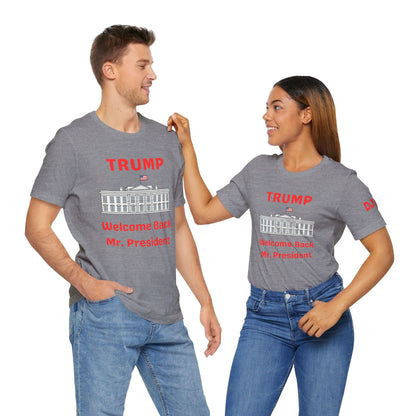 Welcome Back Unisex Jersey Short Sleeve Tee