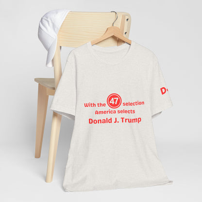 47 Selection Unisex Jersey Short Sleeve Tee