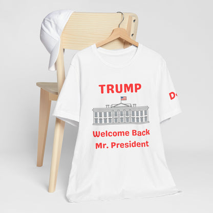 Welcome Back Unisex Jersey Short Sleeve Tee