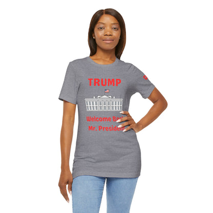 Welcome Back Unisex Jersey Short Sleeve Tee