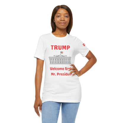 Welcome Back Unisex Jersey Short Sleeve Tee