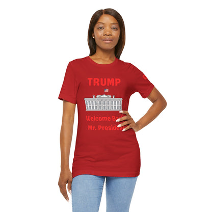 Welcome Back Unisex Jersey Short Sleeve Tee