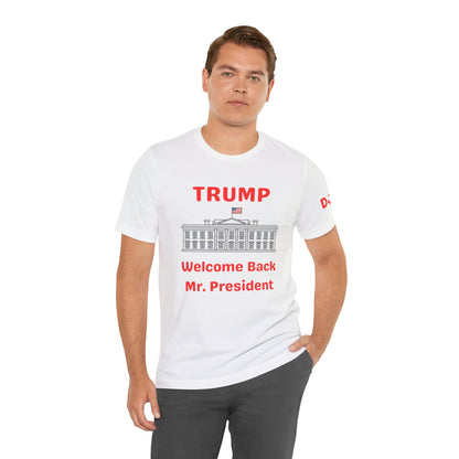 Welcome Back Unisex Jersey Short Sleeve Tee