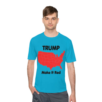 Red States Unisex Moisture Wicking Tee
