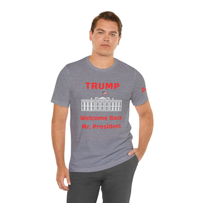 Welcome Back Unisex Jersey Short Sleeve Tee