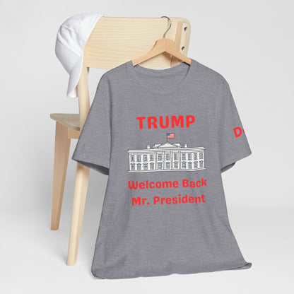 Welcome Back Unisex Jersey Short Sleeve Tee