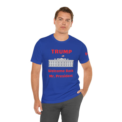 Welcome Back Unisex Jersey Short Sleeve Tee