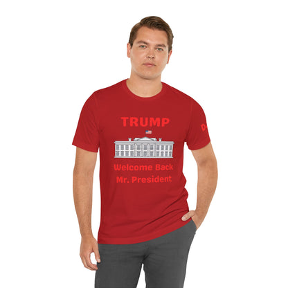 Welcome Back Unisex Jersey Short Sleeve Tee