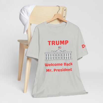 Welcome Back Unisex Jersey Short Sleeve Tee