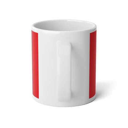 My Guy White Letters Jumbo Mug, 20oz