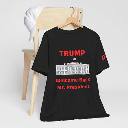 Welcome Back Unisex Jersey Short Sleeve Tee