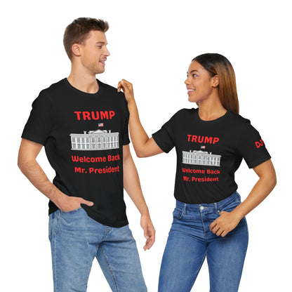 Welcome Back Unisex Jersey Short Sleeve Tee